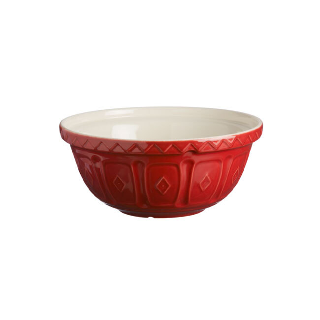 Product Mason Cash s12 Mixing Bowl - 17-Cup | Original Cane | Color Mix - Red