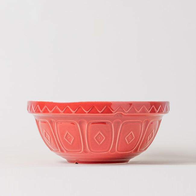 Mason Cash s12 Mixing Bowl - 17-Cup | Original Cane | Color Mix - Red