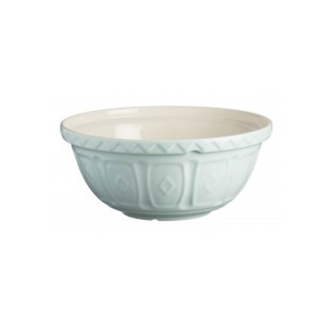 Mason Cash s12 Mixing Bowl - 17-Cup | Original Cane | Color Mix - Light Blue