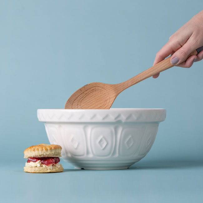 Mason Cash s24 Mixing Bowl - 8.45 Cup | Original Cane | Color Mix - Cream