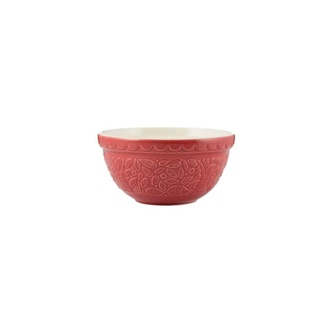 Product Mason Cash “In the Forest” S30 Hedgehog Mixing Bowl | Red
