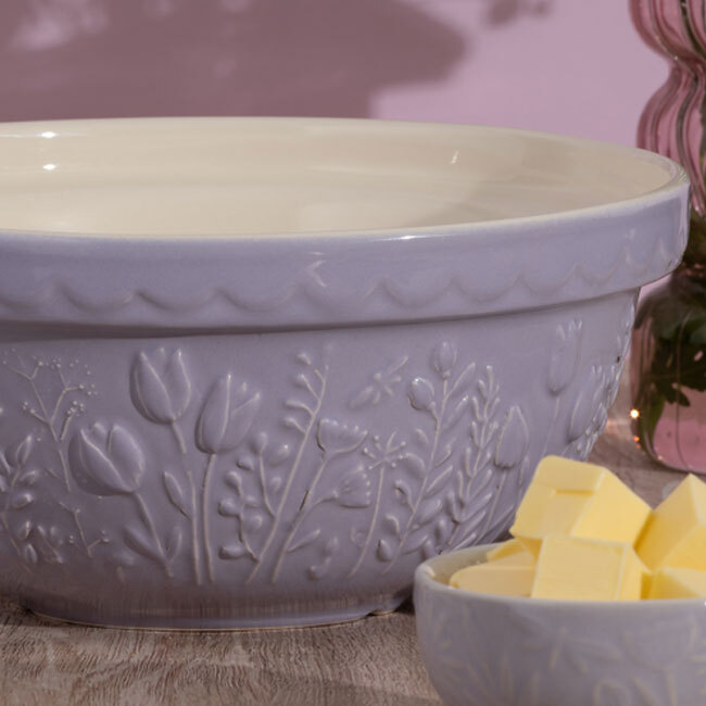 Mason Cash “In The Meadow” S24 Mixing Bowl | Tulip Lilac