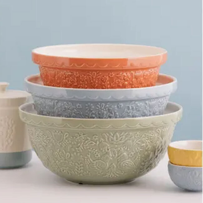 Mason Cash ”Home to Roost” S24 Mixing Bowl | Orange