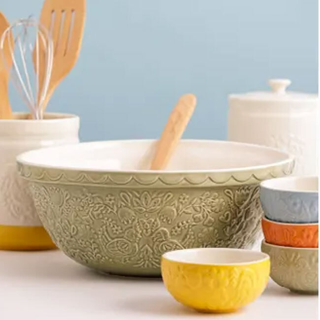 Mason Cash ”Home to Roost” S12 Mixing Bowl | Green