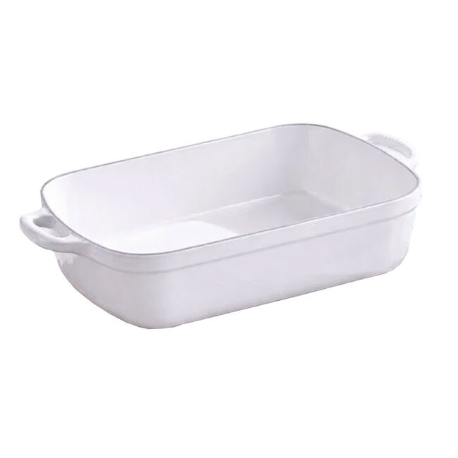 Le Creuset Signature 5.25 Qt. Roaster | White