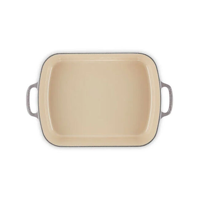 Le Creuset Signature 5.25 Qt Roaster | Oyster - overhead