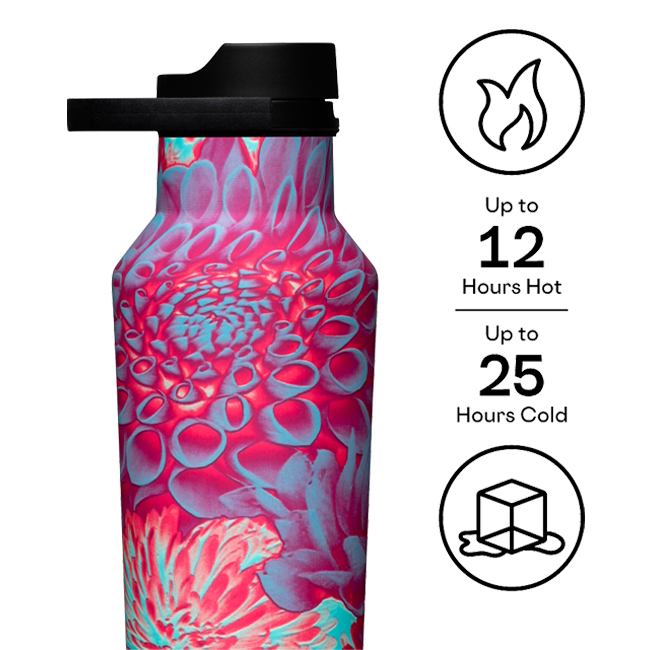 Corkcicle Series A - 20 oz. Sport Canteen | Dopamine Floral