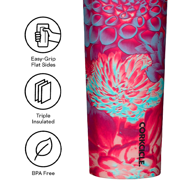 Corkcicle Series A - 20 oz. Sport Canteen | Dopamine Floral
