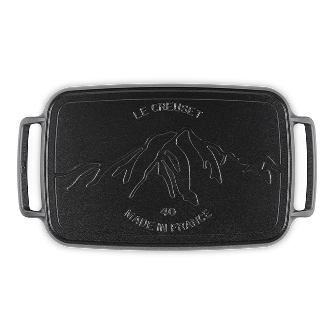 Le Creuset Alpine Outdoor Collection Rectangular Griddle - bottom