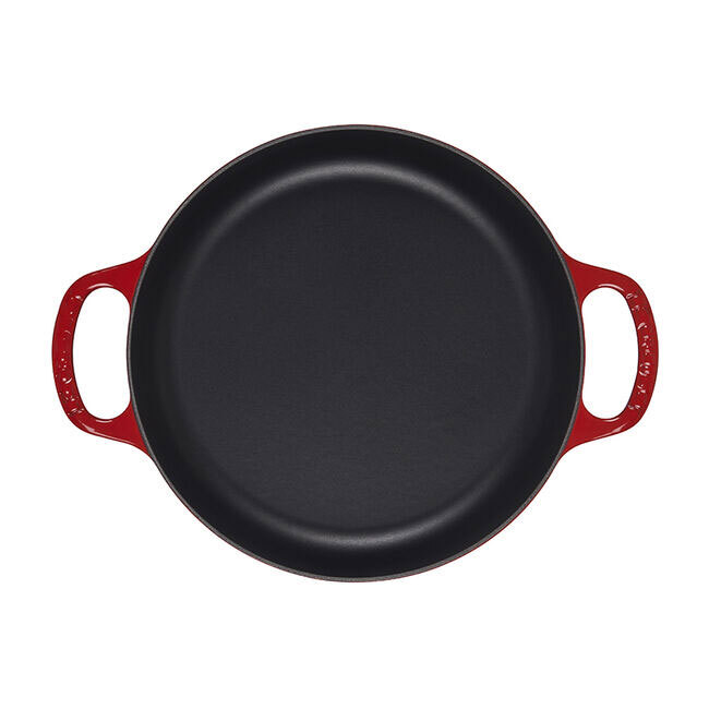 Le Creuset Signature Everyday Pan | 3 Qt. - Cerise Red - top