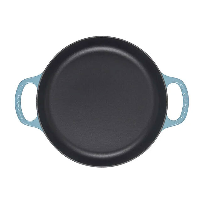 Le Creuset Signature Everyday Pan | 3 Qt. - Caribbean - top