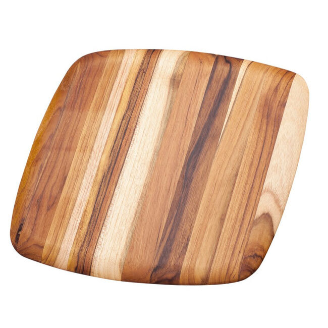 Product Teakhaus Elegant Square Serving & Cutting Board with Round Edges | 16