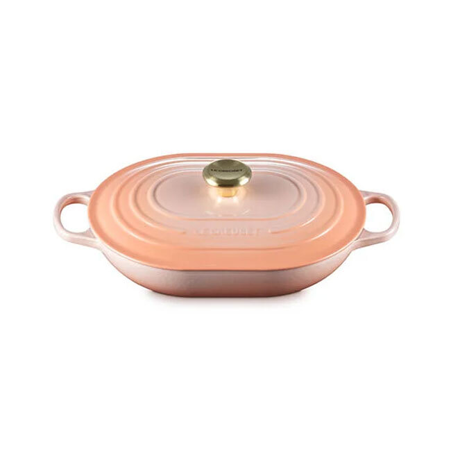 Le Creuset Signature 3.75 Qt. Oval Casserole | Peche