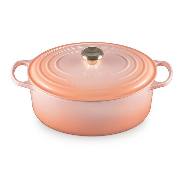 Product Le Creuset Signature 6.75 Qt Oval Dutch Oven | Pêche