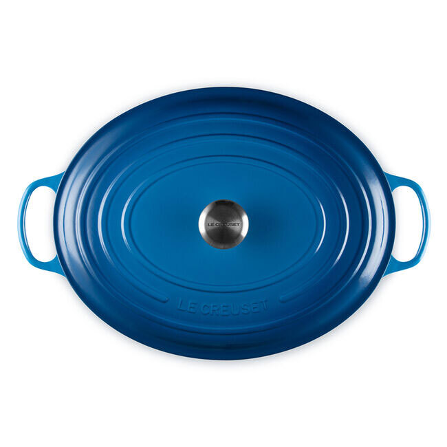 Le Creuset Signature 15.5 Qt Oval Dutch Oven | Goose Pot - Marseille