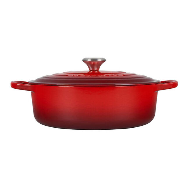 Le Creuset 6.75 qt. Signature Round Wide Oven | Cerise Red