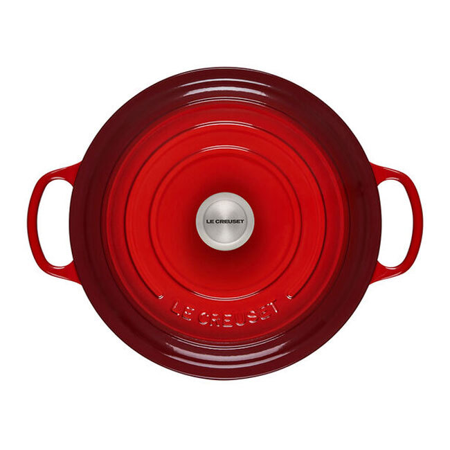Le Creuset 6.75 qt. Signature Round Wide Oven | Cerise Red