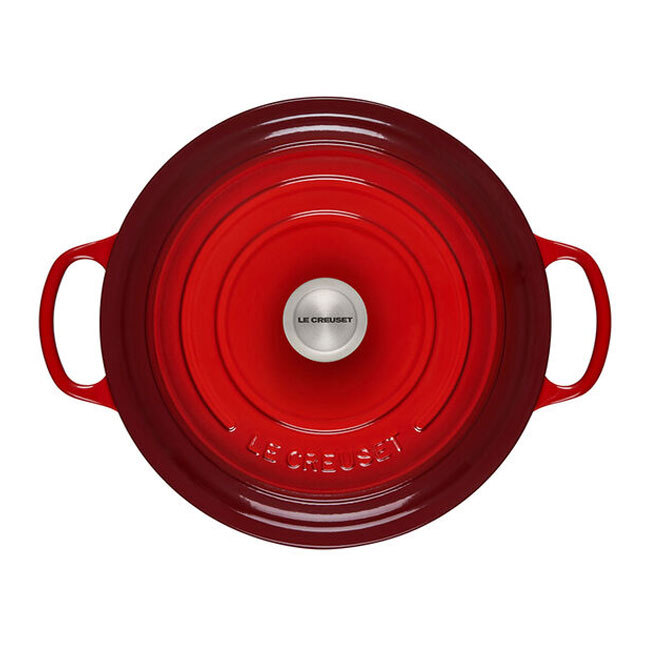 Le Creuset 6.75 qt. Signature Round Wide Oven | Cerise Red