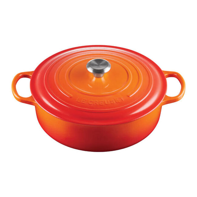 Product Le Creuset 6.75 qt. Signature Round Wide Oven | Flame