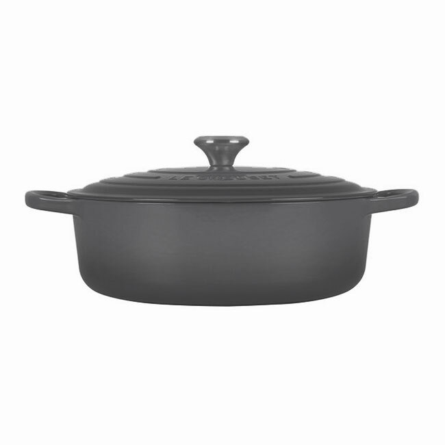 Le Creuset 6.75 qt. Signature Round Wide Oven | Oyster