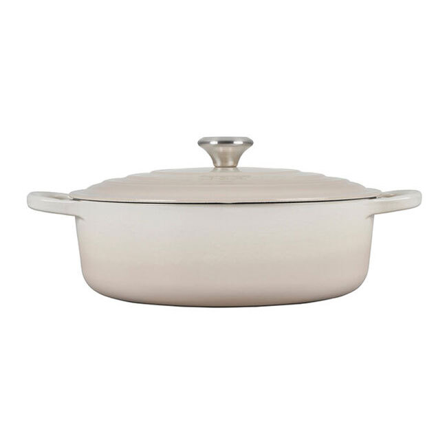 Le Creuset 6.75 qt. Signature Round Wide Oven | Meringue