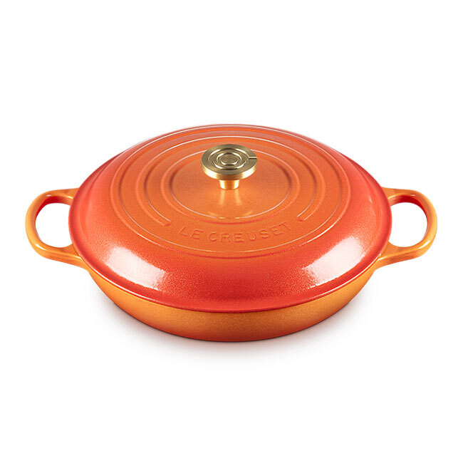 Product Le Creuset Signature 3.5 Qt. Braiser | Flamme Dorée