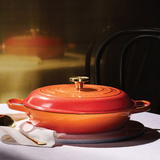 Le Creuset Signature 5 Qt. Braiser | Flamme Dorée