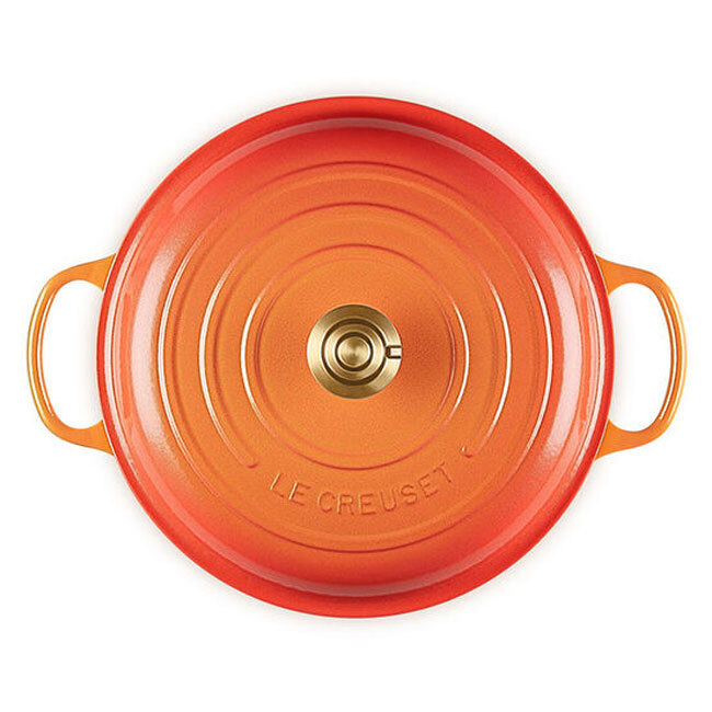 Le Creuset Signature 5 Qt. Braiser | Flamme Dorée