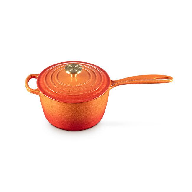 Le Creuset Signature 2.25 Qt. Sauce Pan | Flamme Dorée