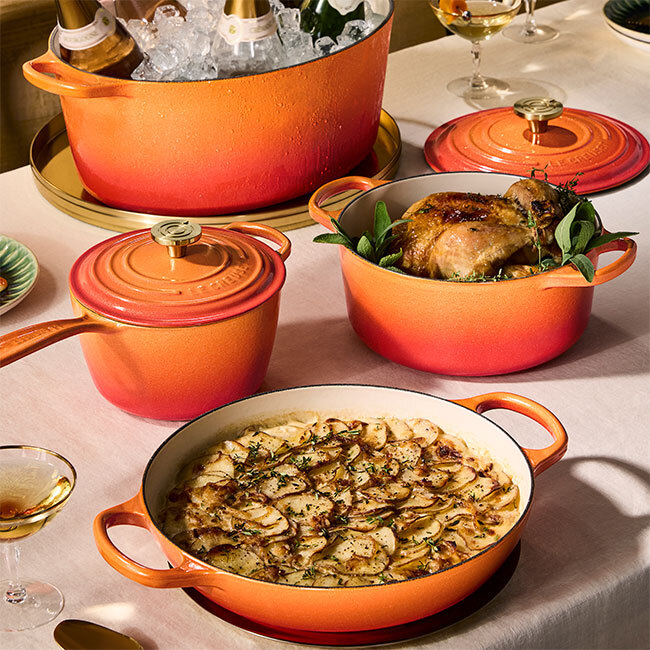 Le Creuset Signature 2.25 Qt. Sauce Pan | Flamme Dorée
