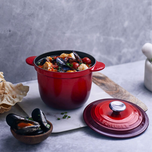 Le Creuset Enameled Cast Iron Rice Pot | Cerise Red