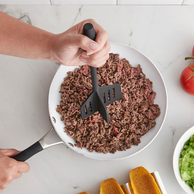 HIC Kitchen | Ground Meat Chopper and Turner