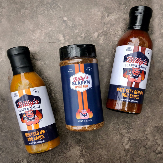 Billy's Slapp'n Sauce Products