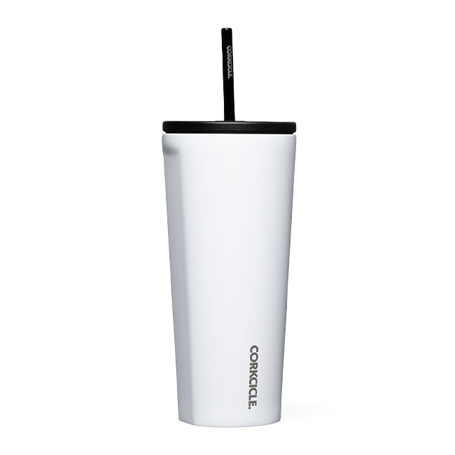 Corkcicle Cold Cup 24 oz Gloss White