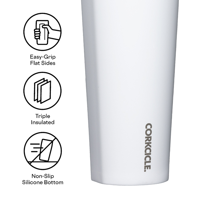 Corkcicle Cold Cup 24 Oz. | Gloss White