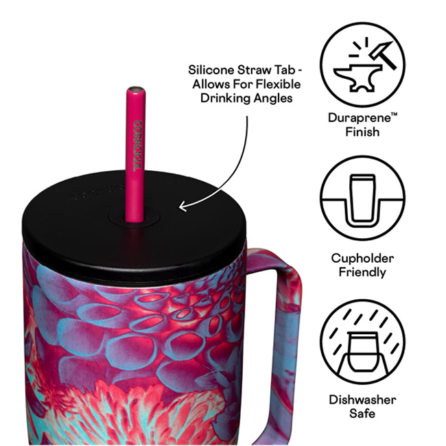 Corkcicle Cold Cup XL 30 Oz. | Dopamine Floral