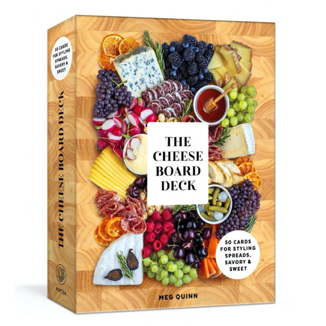 The Cheese Board Deck: 50 Cards for Styling Spreads, Savory and Sweet