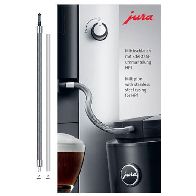 Product Jura Milk Pipe with Stainless Steel Casing