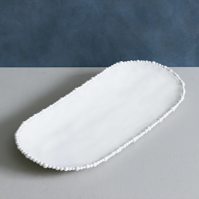 Product Beatriz Ball VIDA Alegria Melamine Large Oval Tray | White