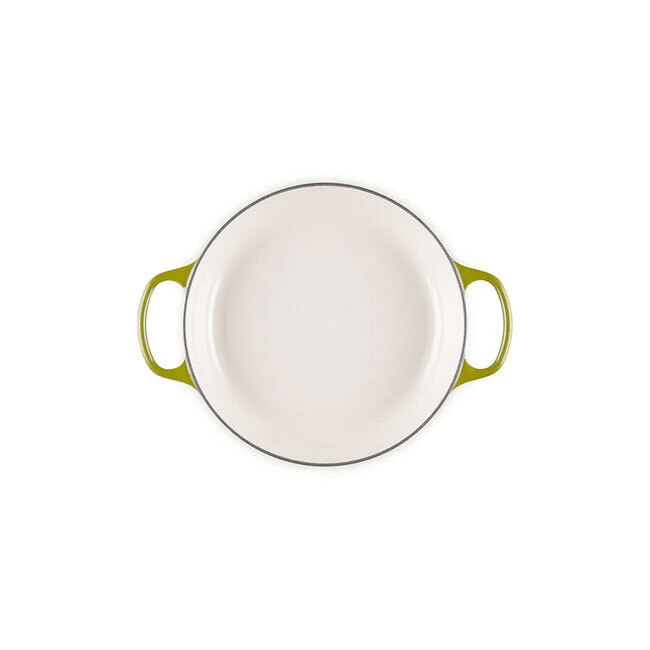 Le Creuset Signature 2.25 Qt. Enameled Cast Iron Braiser with Glass Lid | Olive