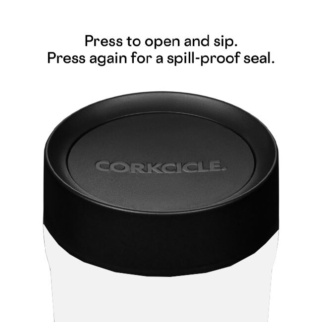Corkcicle Commuter Cup | White