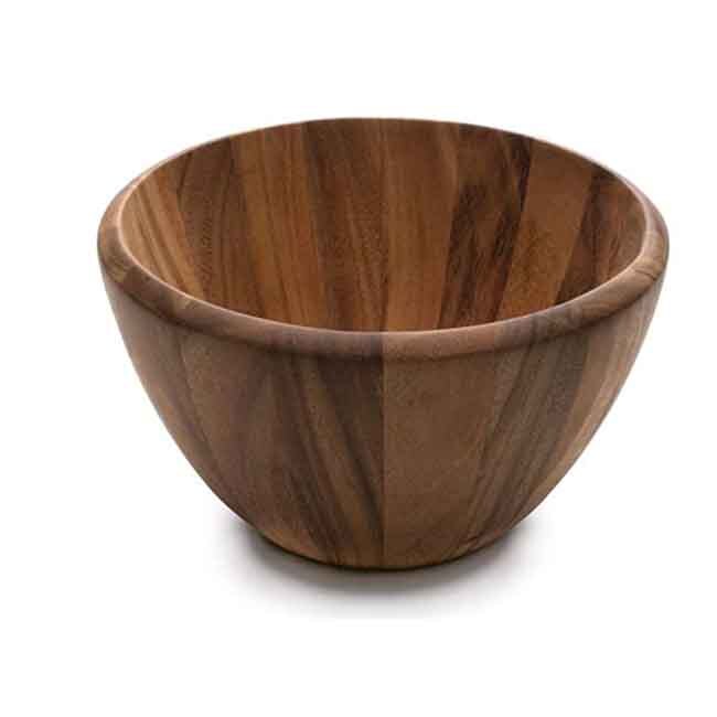 Acacia 12-Inch Wood Salad Bowl