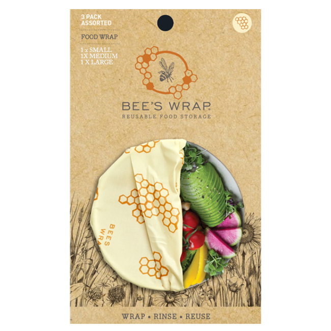 Bee’s Wrap® Reusable Food Storage | 3 Pack