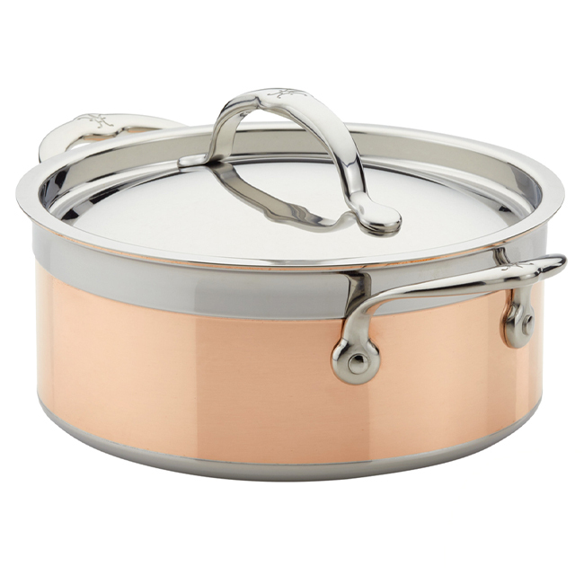 Hestan CopperBond® Copper Induction 3 Qt. Covered Soup Pot