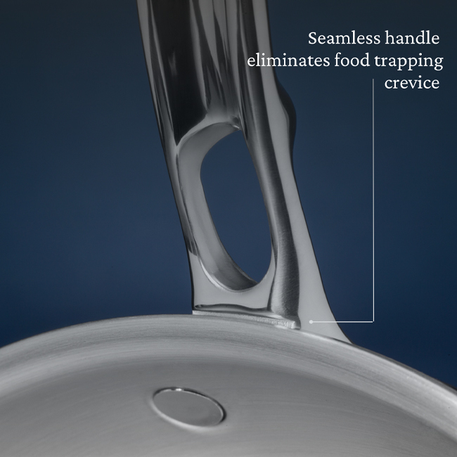Hestan | Thomas Keller Insignia™ Commercial Clad Stainless Steel TITUM™ Nonstick 2-piece Sauté Pan Set