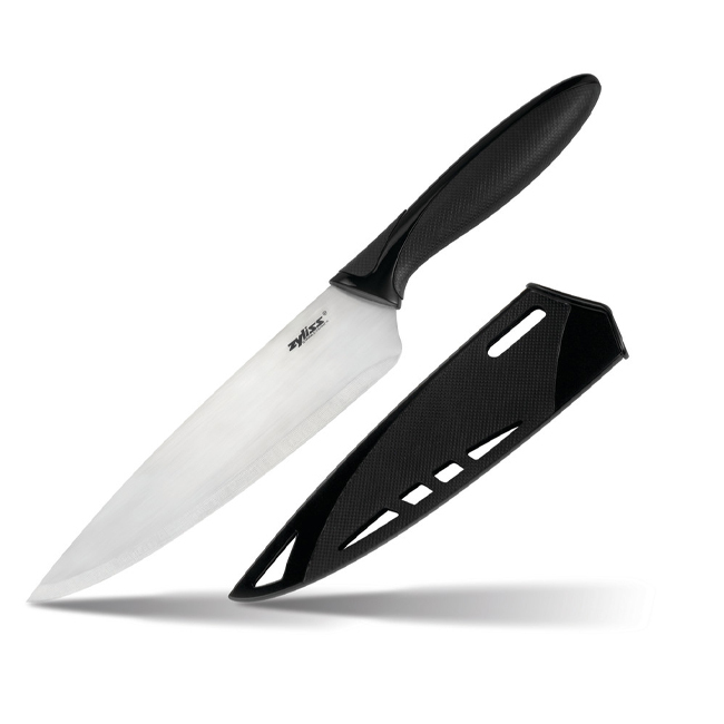 Zyliss Chef's Knife With Sheath Cover, 7.25 in