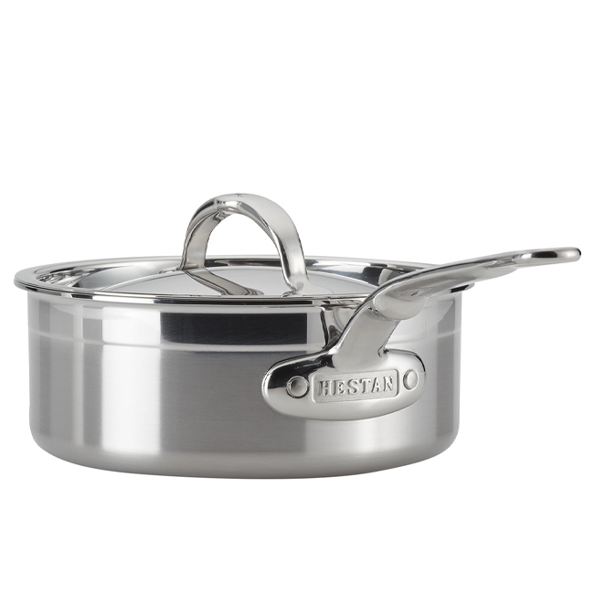 Hestan ProBond® Professional Clad Stainless Steel 1.5 Qt. Covered Saucepan