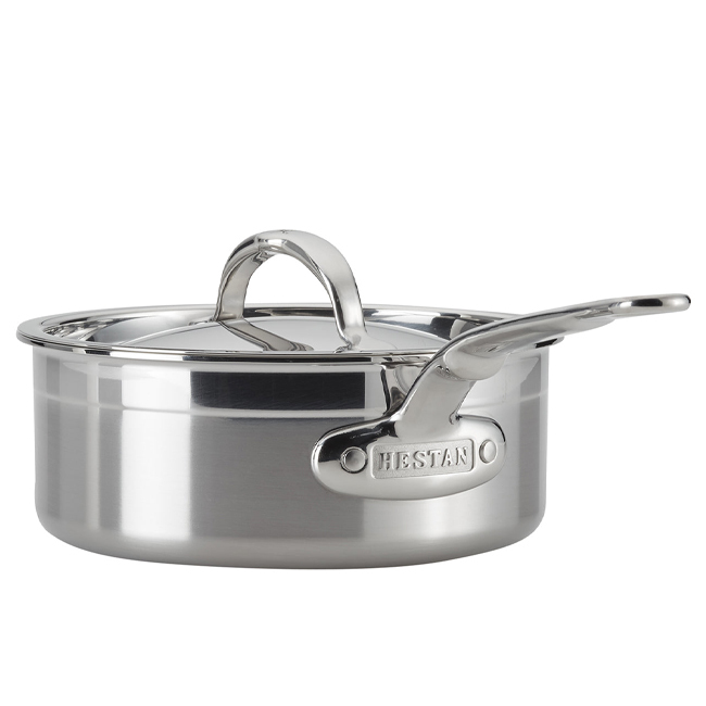 Product Hestan ProBond® Professional Clad Stainless Steel 1.5 Qt. Covered Saucepan