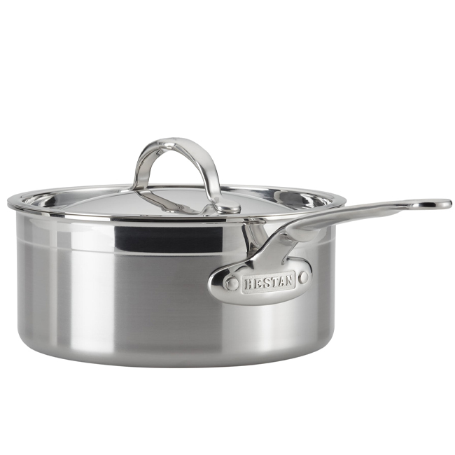 Hestan ProBond® Professional Clad Stainless Steel 2.0 Qt. Covered Saucepan