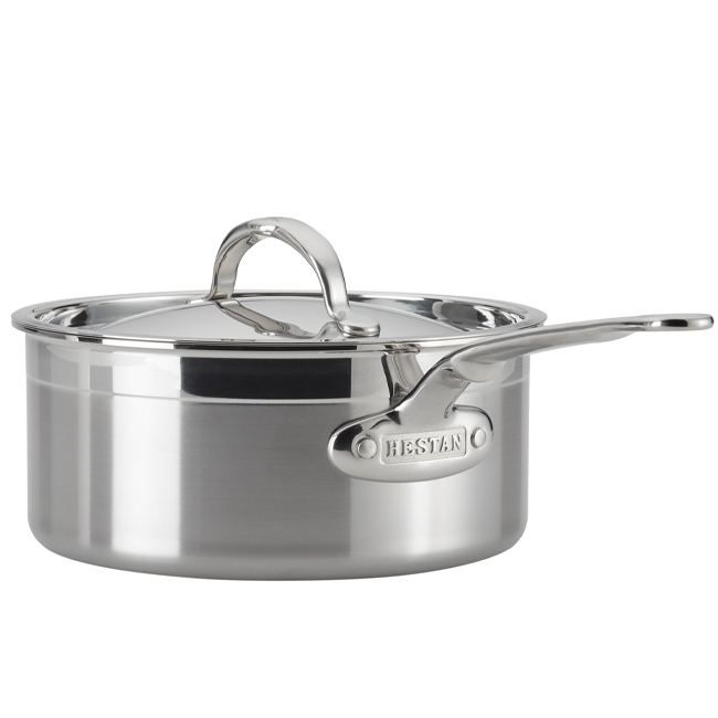 Product Hestan ProBond® Professional Clad Stainless Steel 2.0 Qt. Covered Saucepan